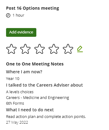 121 Interview Notes