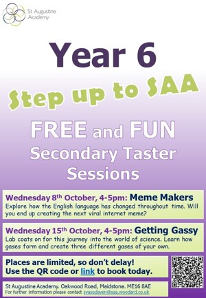 Step up to SAA   Advert