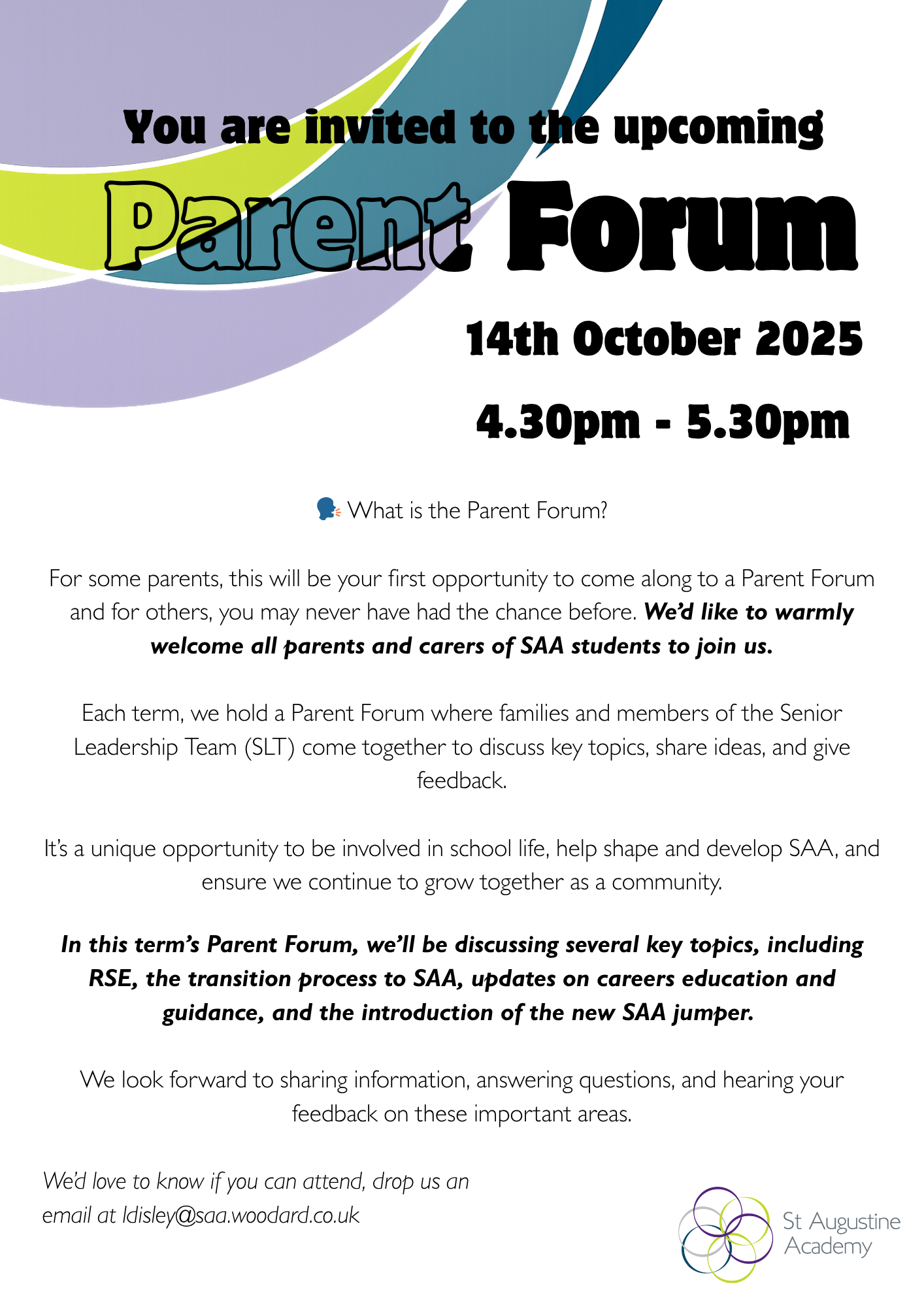 Parent Forum