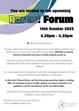 Parent Forum